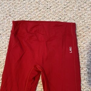 Laki red Leggings